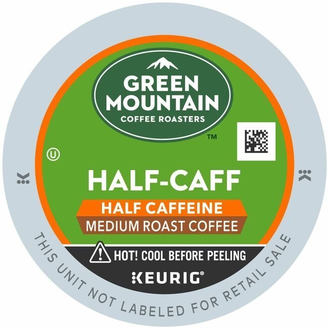 Green Mountain Coffee Roasters Kcup Halfcaffblend 24BX GMT6999