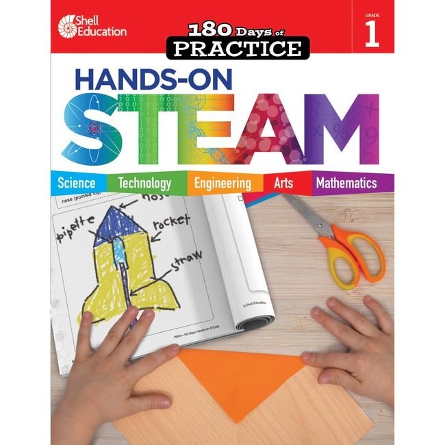 Shell Education Book Hands-On Steam GRADE 1 SHL29644