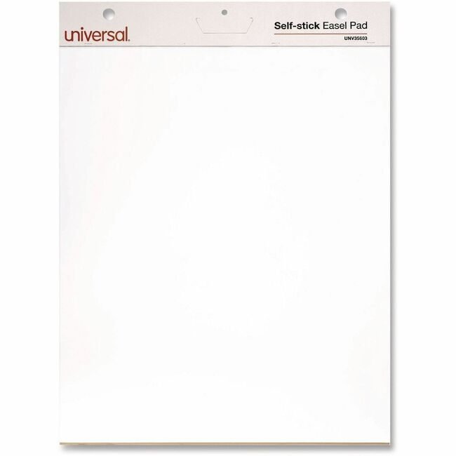 Universal Office Products Pad Easel Self-Stick 2/EA UNV35603