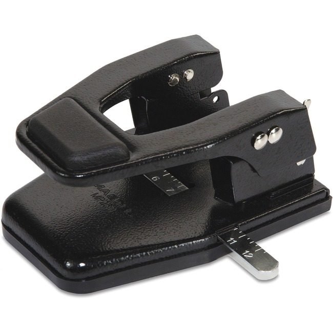 Martin Yale Industries Master Punch Heavy-Duty 2-HOLE 40SH Black MATMP250