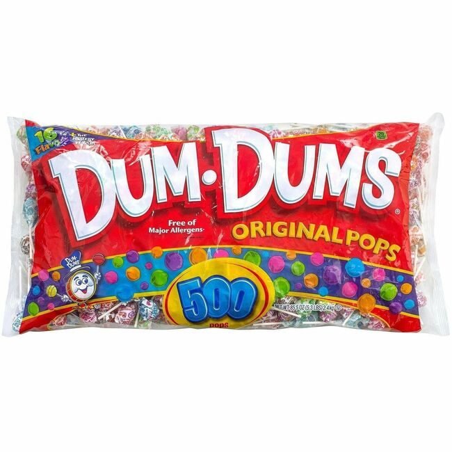 Candy Dum Dums Vrty 500 Count GRR22000772