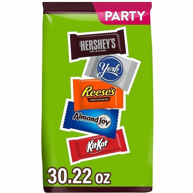 Candy Hrshy Snk Asst 58 Count GRR22002590