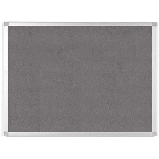 MasterVision Board Ayda Fab Gray 36X48 BVCFA05429214
