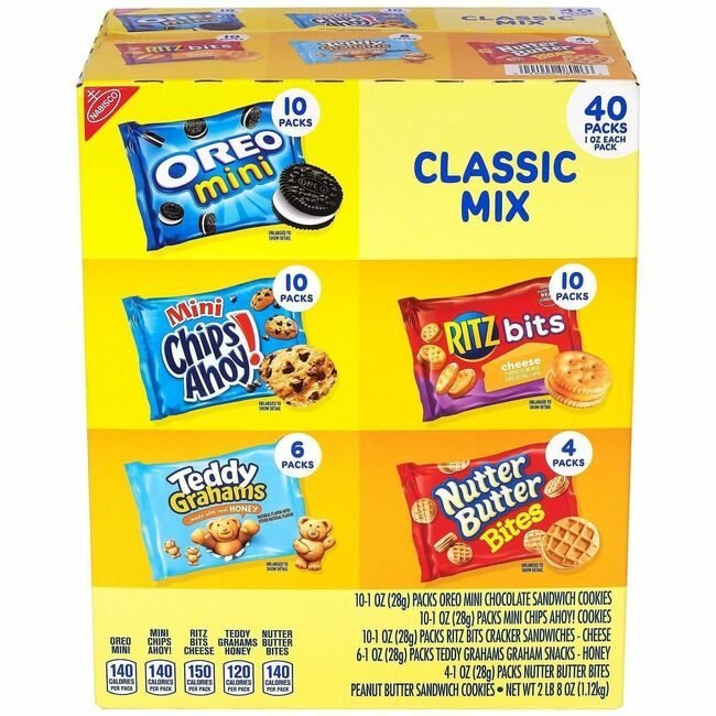 Food Nabisco Mix 40 Count GRR22000086