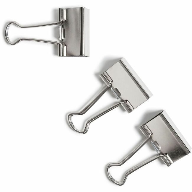 U Brands Clips Binder Medium Slv 72 Pack UBR3604U0624