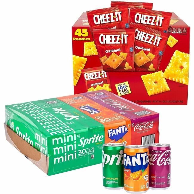 Bundle Coke  Cheezits 45 Count GRR60004171
