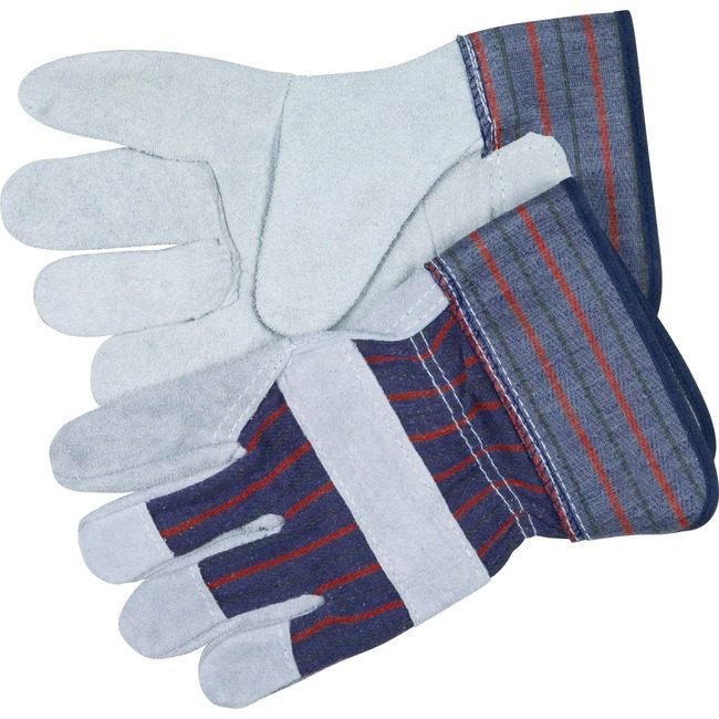 MCR Safety Glove Work Palm Leather M MCSCRW12010M