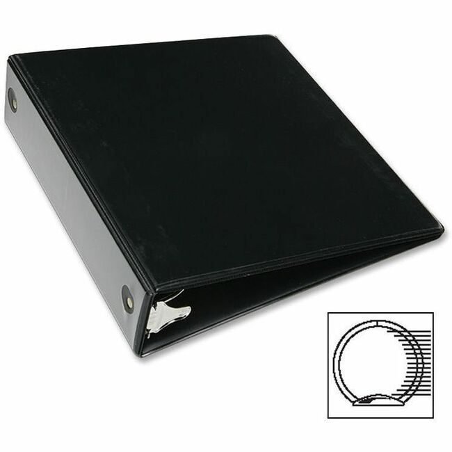Binder Vw Rnd Rng Letter 2" Black NSN2835273