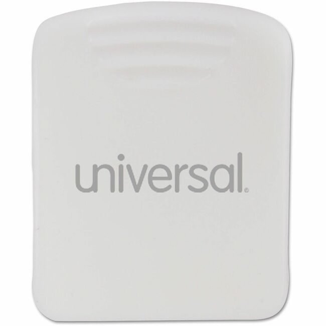 Universal Office Products Clip Fabric Standard 20/PK White UNV21271