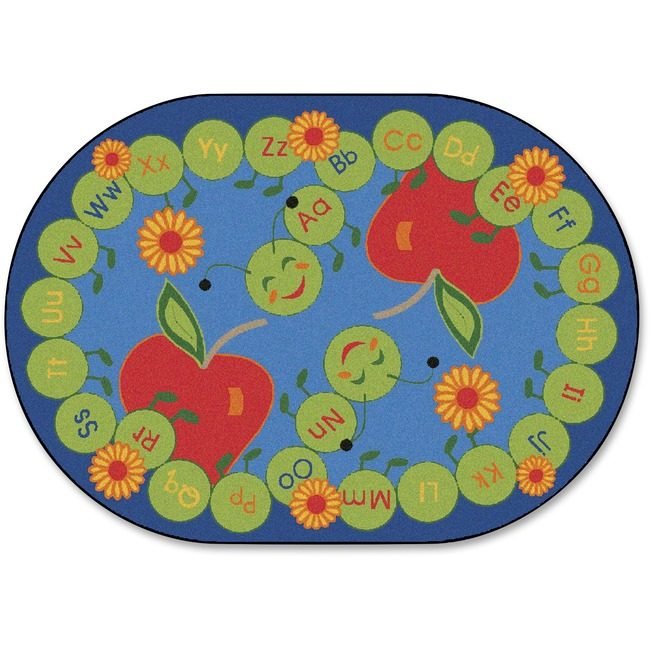 Carpets for Kids Rug Abc Caterplr 69"X95" CPT2295
