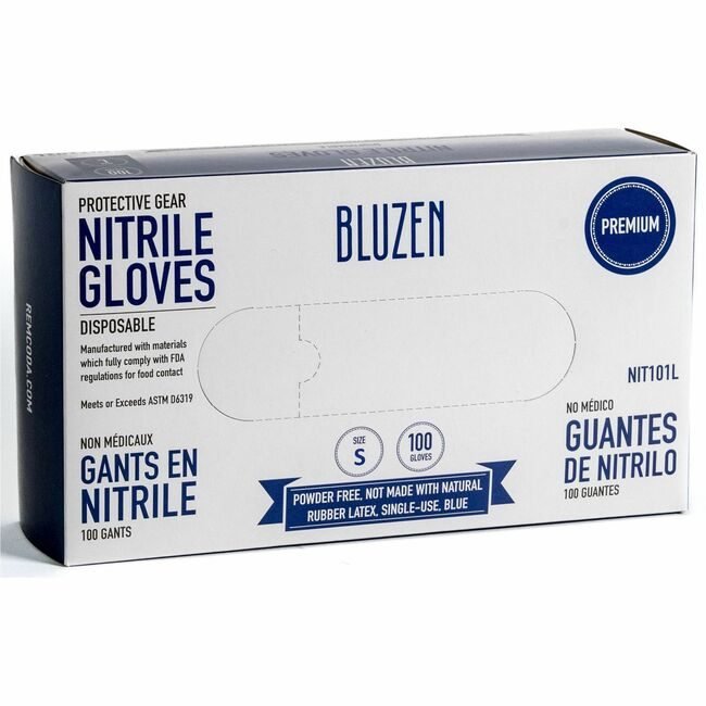 Remcoda LLC BluTable Gloves Nit Dispenser Bl Small RMLNIT101S