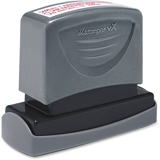 Xstamper Stamp Adrs Pre-Ink 5/8X2.4" XSTC14