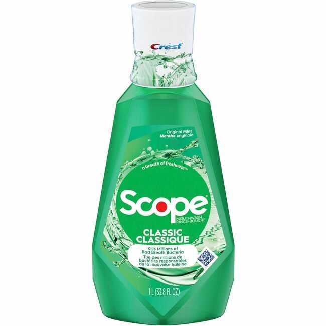 Procter  Gamble P&G Professional / product-specific brand Crest SCOPE MOUTHWASH 6/1 L PGC95662CT