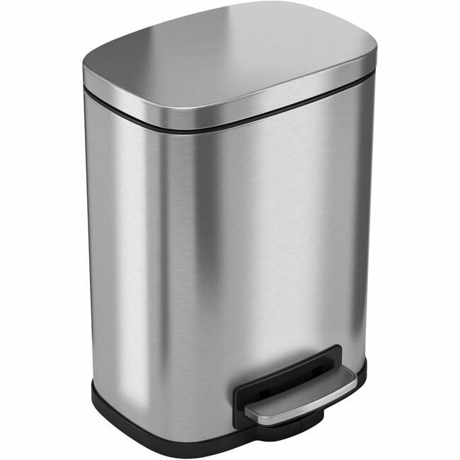 HLS Commercial Trashcan Step Stainless 1G HLCHLSS01R