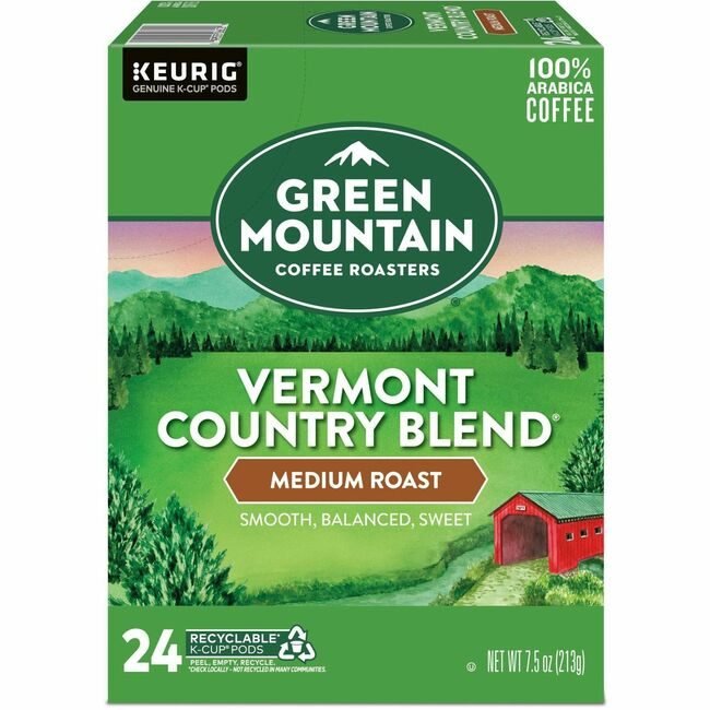 Green Mountain Coffee Roasters Kcup Vermntcountryblnd 24BX GMT6602