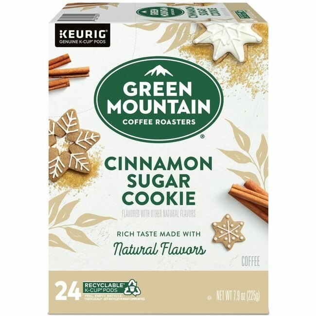Green Mountain Coffee Roasters Kcup Cookie Sugar Cinnamon GMT79742