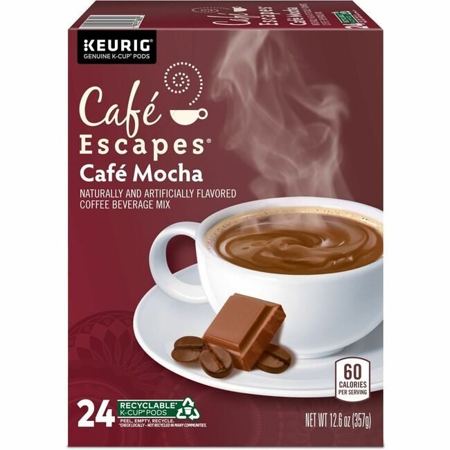 Green Mountain Coffee Roasters Kcup Cafescp Cafemocha 24BX GMT6803