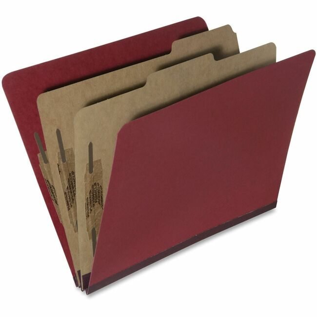 Folder Cls Prsb Letter 2DIV Red NSN5567917