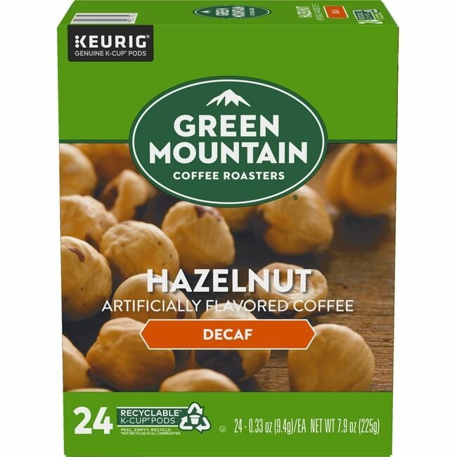 Green Mountain Coffee Roasters Kcup Hazelnutdecaf 24BX GMT7792