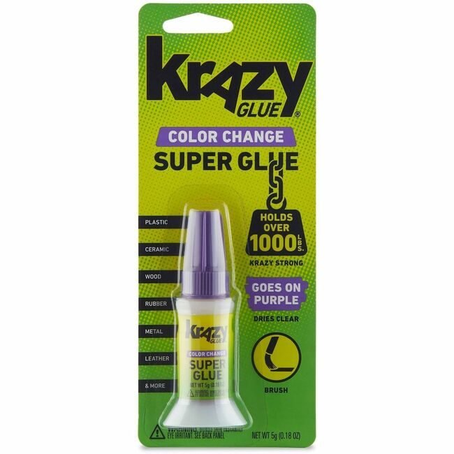 Krazy Glue (Elmer#039;s family) Colrchg Brushon Liq 5G GWBKG98848R