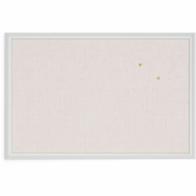 U Brands Board Linen Cork 30X20 White UBR2074U00-01
